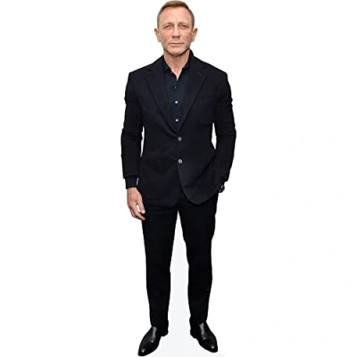 Image of Daniel Craig (Smart) Mini Size Cutout