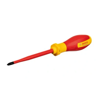 Image of Bosch Professional VDE PZ2x125 Screwdriver (Certified up to 1,000 V, Insulated Thermoplastic Elastomer (TPE))