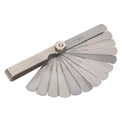 Image of Sealey Premier Feeler Gauge 15 Blade Metric