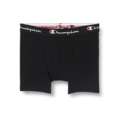 Image of Champion Trunk Short 2 PACK Pants, Men&#039;s, Size: Small, Black