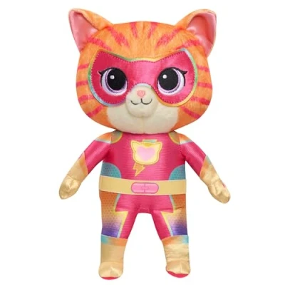 Image of Just Play Disney Junior SuperKitties Su Purr Charged Ginny to the Rescue, Kids Toys for Ages 3 Up