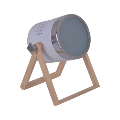 Image of Näve Tim table lamp, white and silver