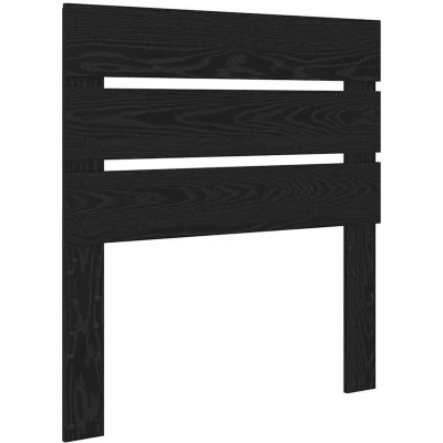 Image of vidaXL Headboard with Black Oak 80 cm Engineered Wood
