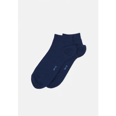 Image of Falke Happy 2PACK Everyday Casual Socks, Women&#039;s, Size: 5.5 8, Royal blue