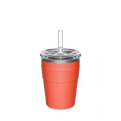 Image of KeepCup Thermal Cold Cup Insulated Stainless Steel Reusable Coffee with Lid and Straw 12oz/340ml Tangent