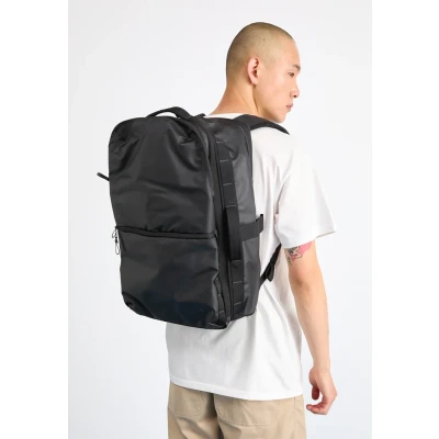 Image of The North Face BASE CAMP Voyager Travel Unisex Rucksack, Size: One Size, Black/asphalt grey