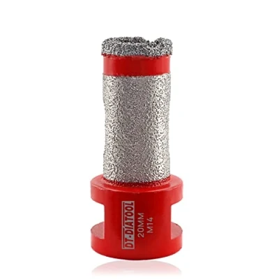 Image of DT DIATOOL Diamond Core Drill Bit Finger 20mm for Drilling Enlarging Holes of Porcelain Tile Marble Artificial Stone