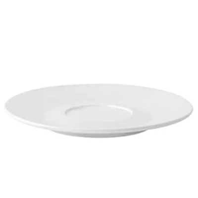 Image of Utopia Anton Black Fine China, Z03294 000000 B01006, Coupe Saucer 5.75&quot; (15cm) (Box of 6)