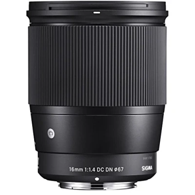 Image of Sigma 402965 16 mm F1.4 DC DN Contemporary Sony E Lens Black
