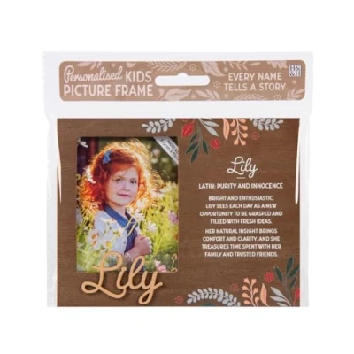Image of Personalised picture frames (Lily)