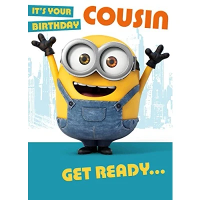 Image of Minions Movie MM012 Greeting Card Multi