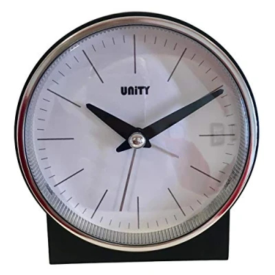 Image of Unity Bell Alarm Clock 49029, Black, 10.5 x 6.5 cm