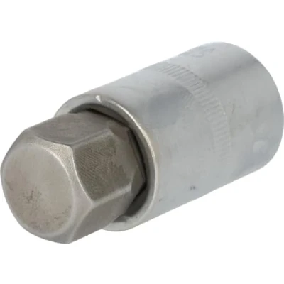 Image of BRILLIANT TOOLS BT022868 1/2 Inch Hex Socket Bit Socket, 55 mm Long, 19 [Powered by KS Tools]