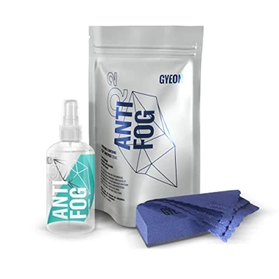 Image of GYEON Q² AntiFog Spray Condensation and Anti Fogging Hydrophilic Glass Coating for Protection on Interior Car Windscreens &amp; Surfaces Cleaning Kit Treatment Products, 120 ml