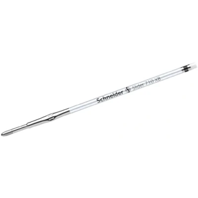 Image of Schneider 171001 Slider 710 Ballpoint Pen Refill (ViscoGlide Technology, XBExtra Wide) Pack of 10 Black