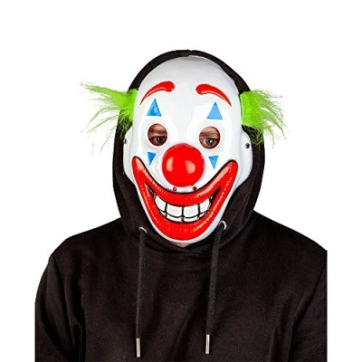 Image of Wicked Costumes Halloween Happy Face Clown Mask