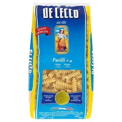 Image of De Cecco Fusilli 500g (Pack of 6 x 500g)