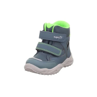 Image of Superfit Glacier Unisex Winter boots for kids, Size: 9.5K, Blau/hellgrün Imitation leather/ textile