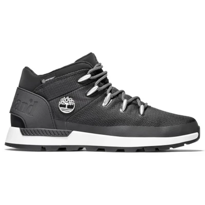 Image of Timberland Sprint Trekker MID WP Hightop trainers, Men&#039;s, Size: 7.5, Black mesh Textile