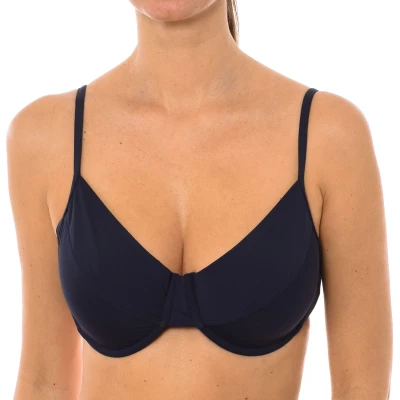 Image of Michael Kors Womenss underwired bikini bra MM1N618 Blue Size Small