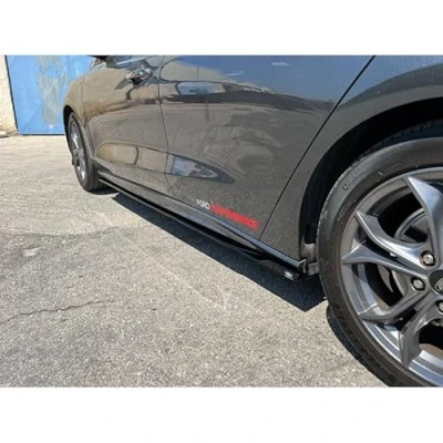 Image of Set side skirts compatible with Ford Focus IV ST/ST Line HB 2018 2022 (ABS Glossy black)