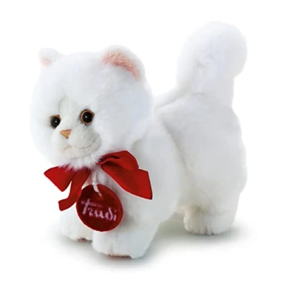 Image of Trudi Trudino Persian Cat: Plush white kitten Toys Suitable from birth