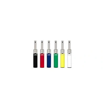 Image of 3 X CLIPPER MINI TUBE Lighter COLOUR FULL SOLID PLAIN DESIGN REFILLABLE TEA BBQ COOKER Utility ( ASSORTED SEND OUT )
