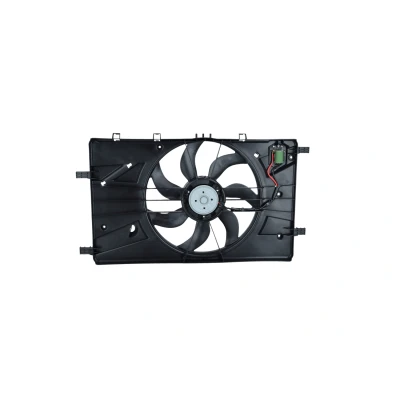 Image of 13267641, 13335182, 13368577, 13427160 Cooling fan NRF 47878 12V with radiator shroud VAUXHALL: Astra Mk6, Insignia Mk1 Limousine,