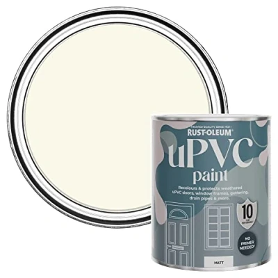 Image of Rust Oleum Light Green uPVC Door and Window Paint in Matt Finish Apple Blossom 750ml