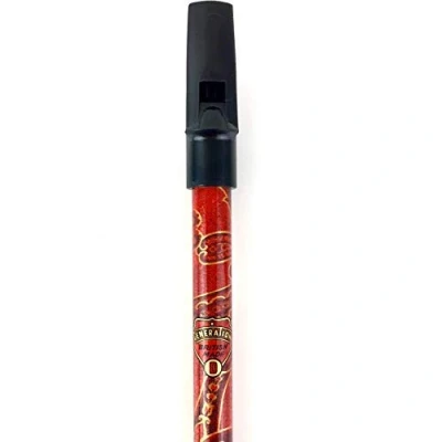 Image of Generation Boho Model Designer English Tin Penny Whistle in D Gift Pack (Green, Blue, Red, Black) (Red)
