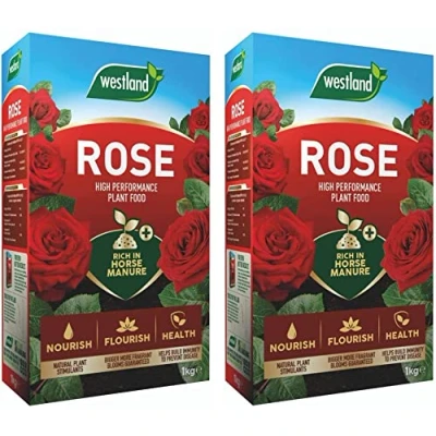 Image of Wolvercroft Garden Centre Westland Rose high Performance Plant Food (1kg) x 2