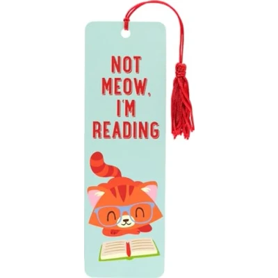 Image of Not Meow, I&#039;m Reading Children&#039;s Bookmark