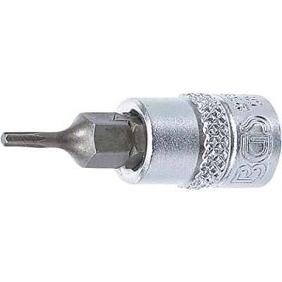 Image of BGS 2557 Bit Socket 6.3 mm (1/4&quot;) Drive T Star (for Torx) T7
