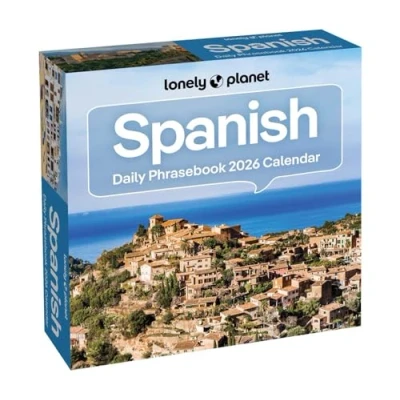 Image of Lonely Planet, Spanish Daily Phrasebook Desk Calendar 2026