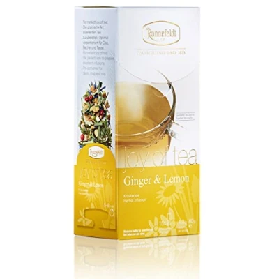 Image of Ronnefeldt Ginger and Lemon Joy of Tea Filter Bag 15 x 4.0g