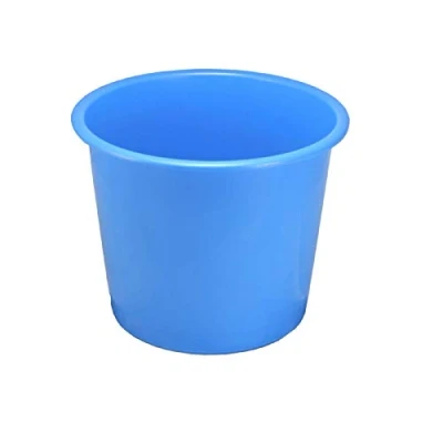 Image of Deflecto 14 Litre Plastic Waste Bin Blue