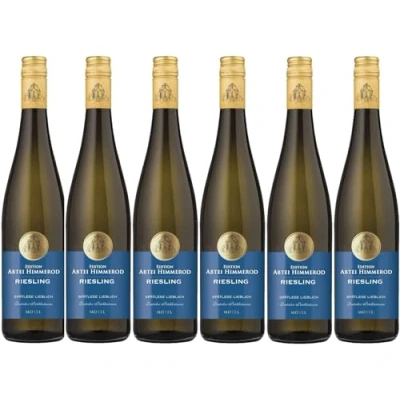 Image of Abtei Himmerod Riesling Late Harvest, Sweet White Wine, Mosel, Germany (6 x 0.75 l)