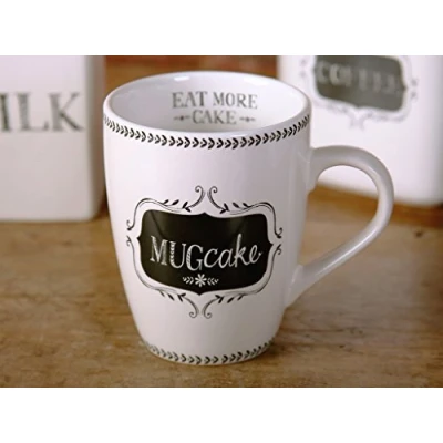 Image of Creative Tops 5174526 Bake Stir It Up Cake Mug, Ceramic, Off White, 10.5x12x8.5 cm