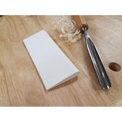 Image of Stubai 534908 &quot;Original Arkansas&quot; Sharpening Stone, White, 115 x 40 10/2 mm