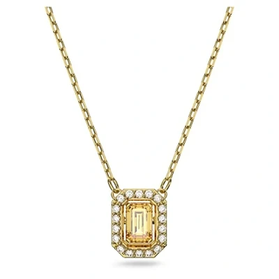 Image of Swarovski Millenia Necklace Dance Necklace, Women&#039;s, Size: One Size, Canary yellow