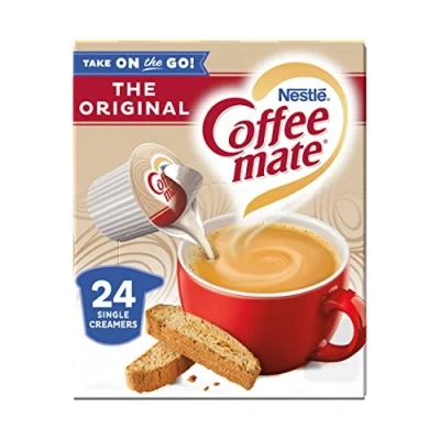 Image of Coffee mate Creamer Liquid Singles, Original, 24 Count (Pack of 4)