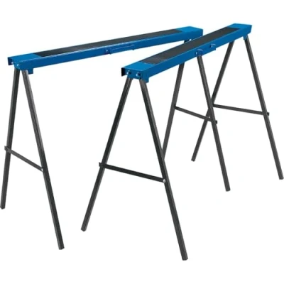 Image of Draper Pair of Fold Down Trestles, 1000 x 800mm