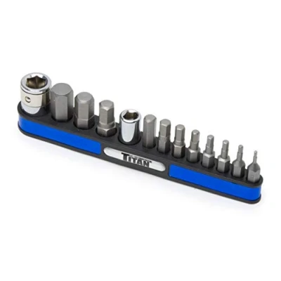 Image of Titan 16112 Metric Hex Bit Set, 13 Piece (13 Set)