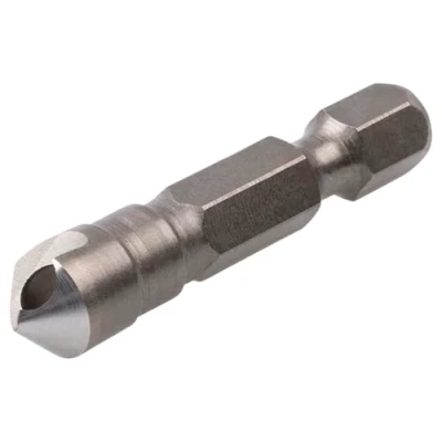 Image of wolfcraft Tool Steel Deburring Counter, Hexagon Shank I 4370000 Counterboring and deep countersinking