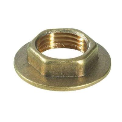 Image of Brass Flanged Backnut 1 1/4&quot;