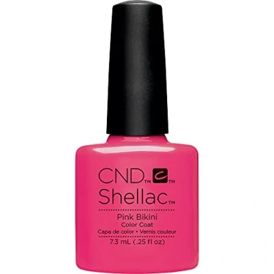 Image of CND Shellac Pink Bikini 7.3ml/0.25 fl oz