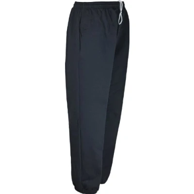 Image of Kentex Online Mens Fleece Tracksuit Bottoms Elasticated Bottom Jogging Gym Casual Trouser Pants Small to XXL and Big Sizes 3XL 4XL 5XL 6XL 7XL 8XL (3XL, Black)