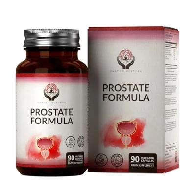 Image of EN Prostate Supplements for Men UK Supplements, Pumpkin Seed Extract &amp; Zinc 90 Capsules Mens Health Non GMO Gluten Free Made in The