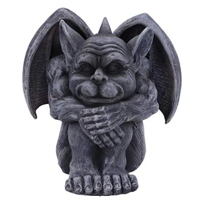 Image of Nemesis Now Quasi Dark Black Grotesque Gargoyle Figurine, 12.5cm