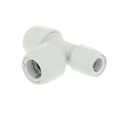 Image of Hep2O End Reduced Tee White 22x15x22mm HD12/22W